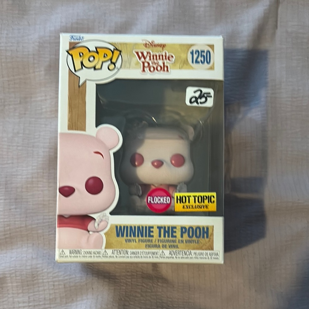 Funko Winnie the Pooh Flocked Exclusive Figure